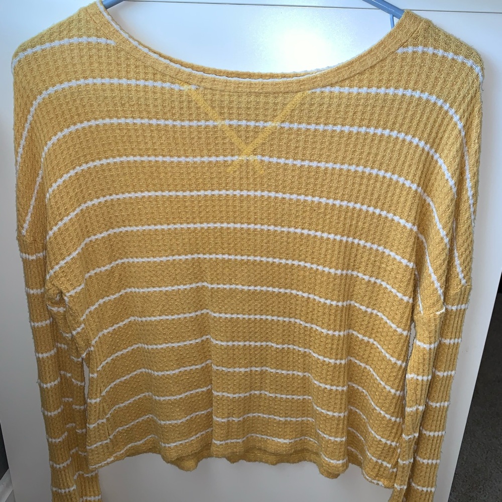 Charlotte Russe Striped Long-sleeve